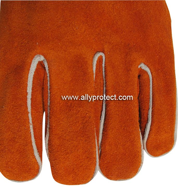 AP-0328 銹橙色直指燒焊手套